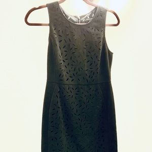 Banana Republic Floral Laser Cut Out Sheath Dress